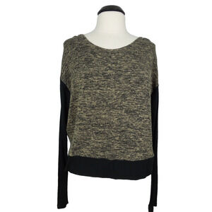 MOSSIMO Scoop Neck L LARGE Top Long Sleeves